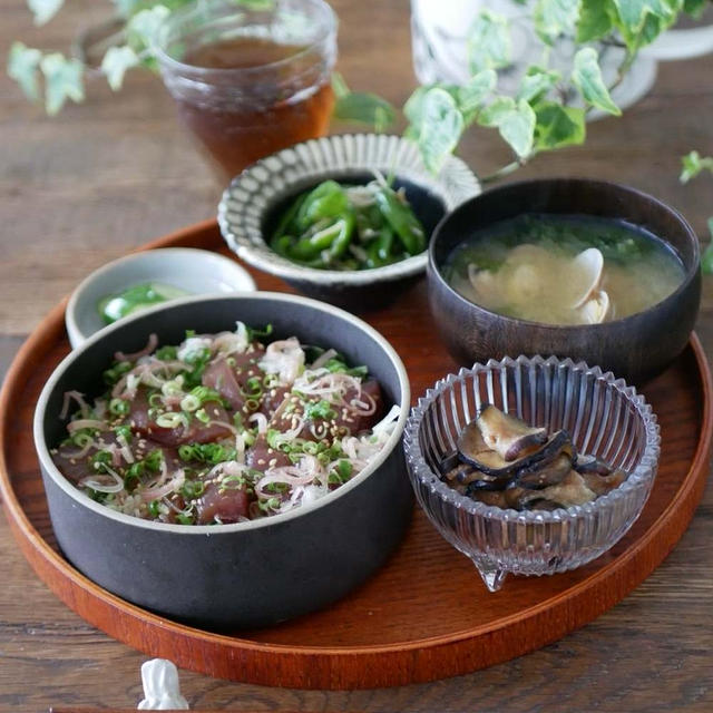てこね寿司の晩ごはん