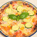 薬膳ってなぁに？今日は家庭運のピザがラッキー、仕事運もプラス、ズッキーニやハムの夏のピザで薬膳！