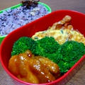 『豚肉のWチリソース』のお弁当♪