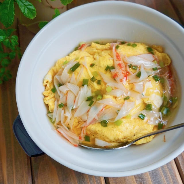 あっさり美味しい！うちの天津飯♩