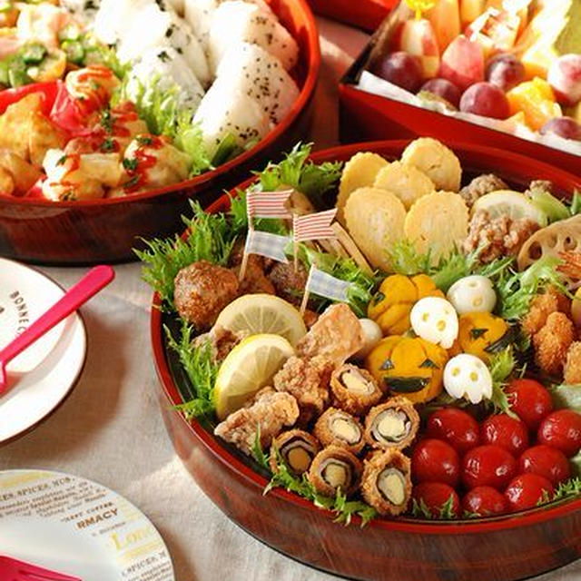 重箱２つで♬２０１６年運動会のお弁当