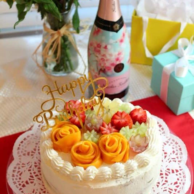 自分への誕生日ケーキ