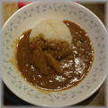 桃農家の「桃カレー」