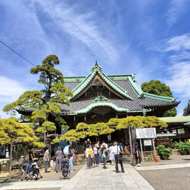 堀切菖蒲園の後は、柴又帝釈天をお散歩　晩ごはんはお弁当と中華きゅうりで