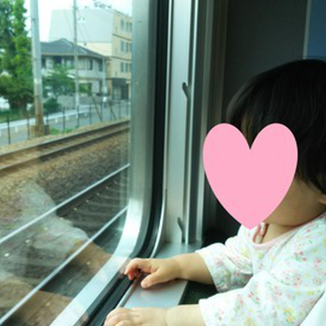 娘　芦屋に初めての砂浜を見に行く