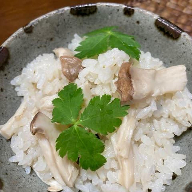 松茸ご飯風〜エリンギと松茸の味お吸い物で〜