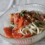 またまたそうめんレシピ☆トマトしそ素麺