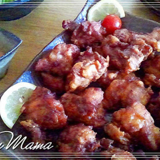 ☆鶏唐揚げ、、たまにはこんなソースで。。。☆