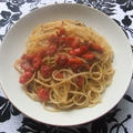 チェリートマトとケイパーのスパゲッティ【Cherry Tomato and Caper Spaghetti】