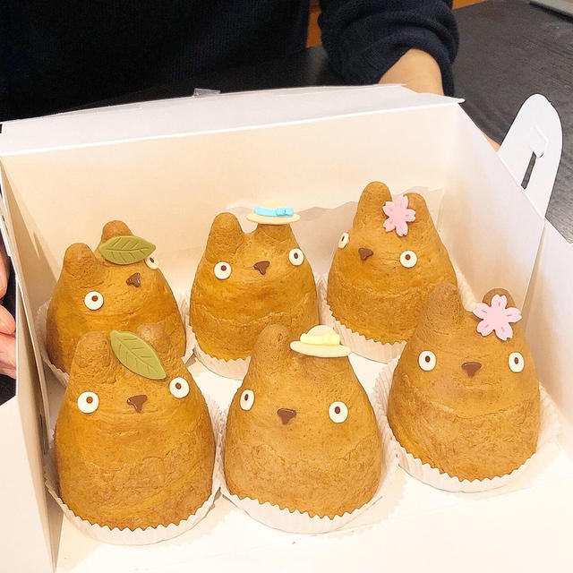 トトロのシュークリームです！！