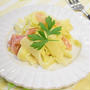 【レシピ】まるでパスタのようなじゃがいもと生ハムのサラダ