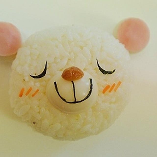 シロクマおにぎりとテンプレート♪