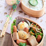 厚揚げとウインナーの煮物弁当～パパのお弁当～