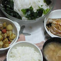 じゃがいもとウインナーの炒め物