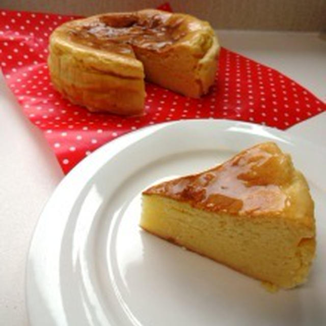 じゃがいも♡スフレチーズケーキ