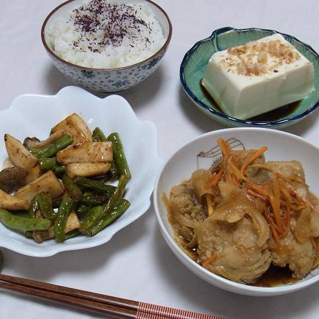 2011年7月6日（水）の晩ごはん。