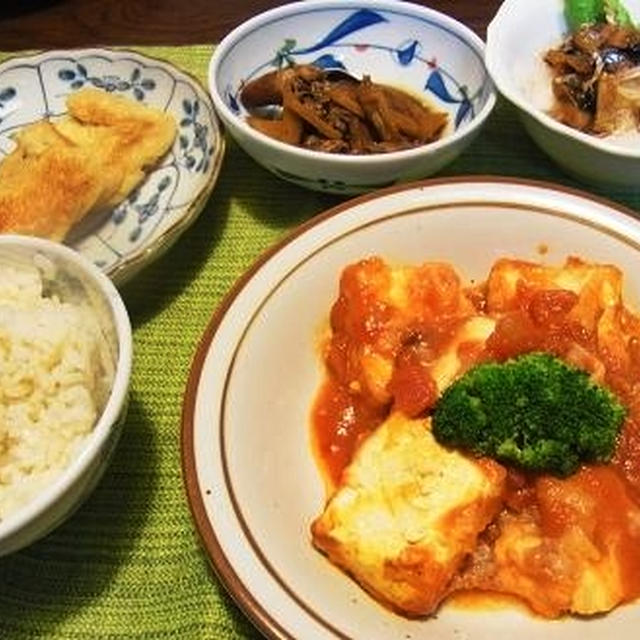 北海道展を物色＆豆腐のアラビアータ