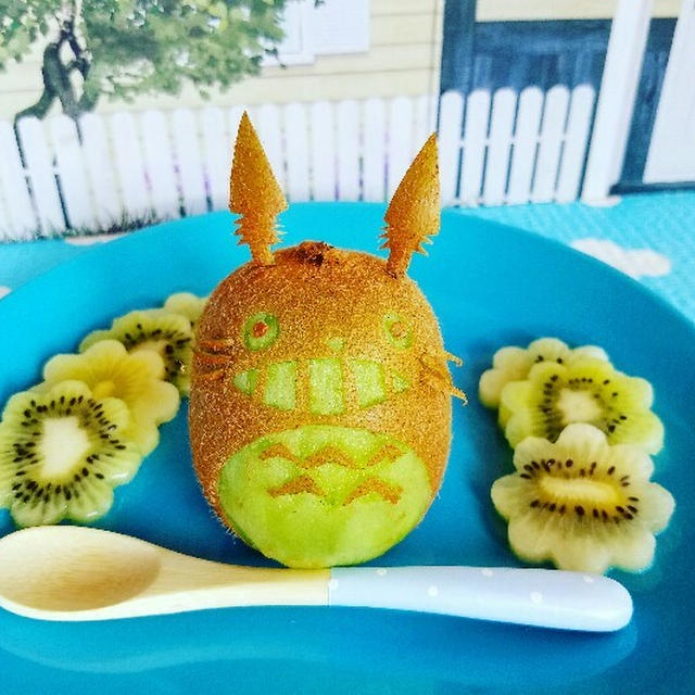 トトロキウイ～＾＾お弁当のデザートにもパーティにもおすすめです！！