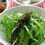昆布茶とバジルのドレッシング