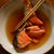 塩鮭の煮びたし、、酒の肴かご飯の友か？