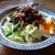 牛肉とレタスのサラダ
