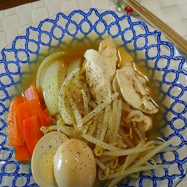 冷し★鶏ラーメン