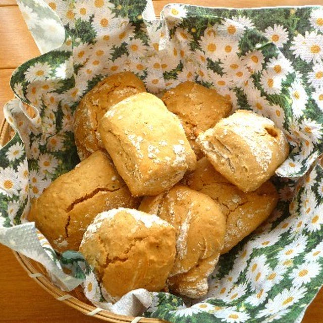キャラメル味のソフトビスケット