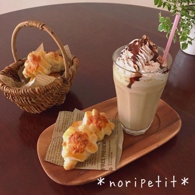 スタバ・ハムチーズクロワッサン風♡と長野♪