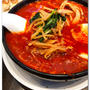 来来亭の旨辛麺を啜る　〜旨辛MAX・餃子定食〜