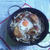 別寅の平天・ぶなしめじの月見焼きうどん