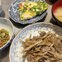 嬉しいサプライズ＆牛肉とキンピラ炒め