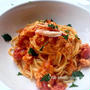 ずわい蟹のトマトクリームパスタ♡【#簡単レシピ#パスタ】