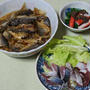 アジの南蛮漬け～本日の晩ごはん5人前\700