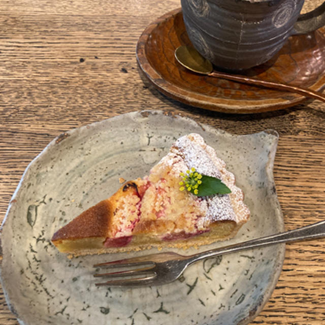昨日のカフェランチ。