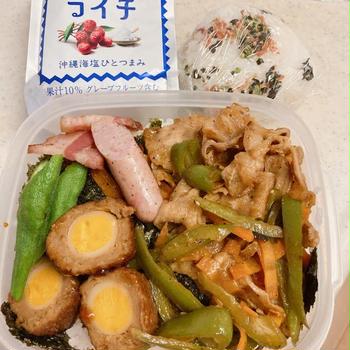 息子お弁当　　高校生83