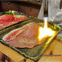名物！牛肉の炙り寿司「さしとろ」☆肉寿司 神楽坂みちくさ横丁