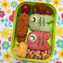 2015/04/24　幼稚園弁当☆改良の余地あり（汗）な…こいのぼり キャラ弁(●´ω｀●)