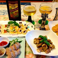 スピリキサワーでウチ飲みを楽しもう☆3種類のカナッペ♪