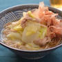 豚バラ白菜そば。（冷凍めんで簡単に）年越しにも。