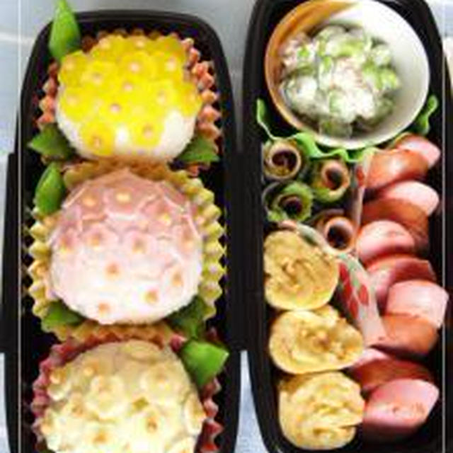 紫陽花のお弁当☆