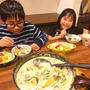 晩御飯はアツアツグラタンです！