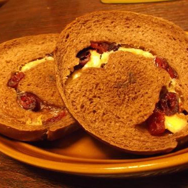 木漏れ日ベーカリー♪Wショコラクランベリー☆、と中華な晩ご飯♪