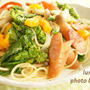 菜の花たっぷり美肌パスタ★