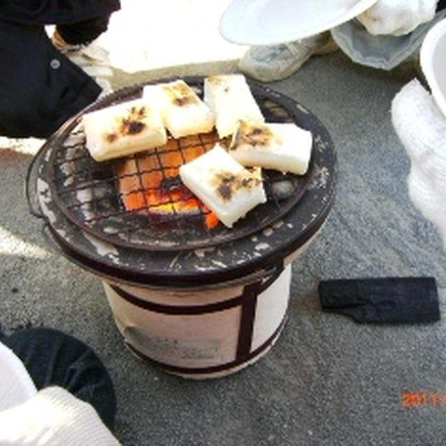 七輪で餅焼き。。。** by ちびち〜さん | レシピブログ - 料理ブログの