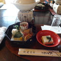 京都で着物ランチ会／夕食／美味しい手作り白菜漬け
