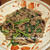小松菜と牛肉の炒め物