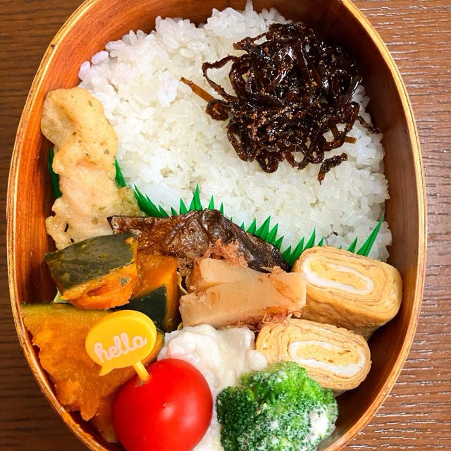 今日の夫弁当