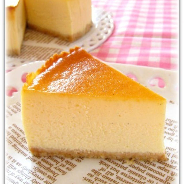 ＮＹチーズケーキのレシピ完成～！