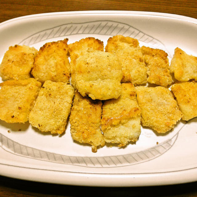 ババカレイのバター味から揚げ