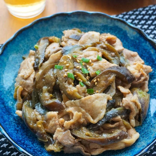 10分でご飯完食！食欲そそる！なすと豚肉の生姜焼き